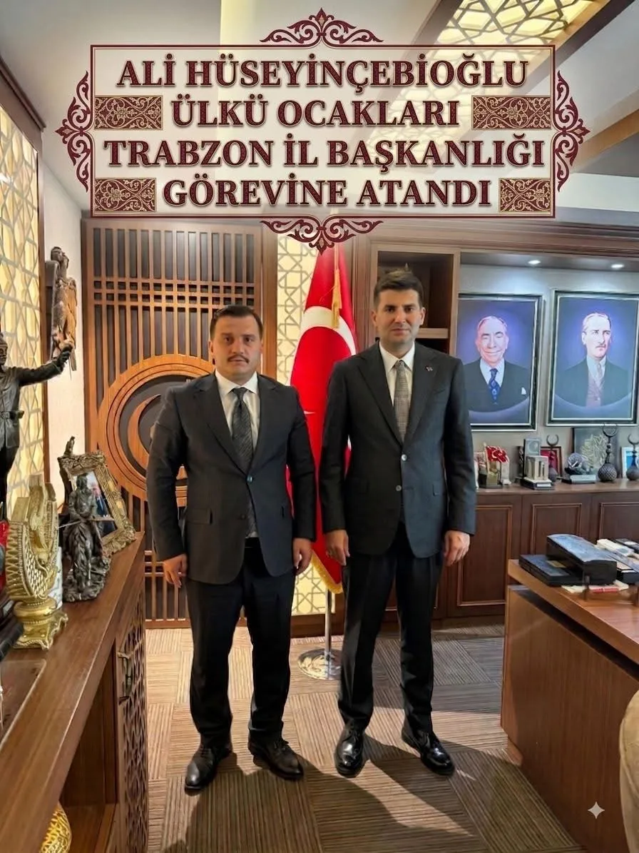Ülkü Ocakları Trabzon il Başkanlığında görev değişimi