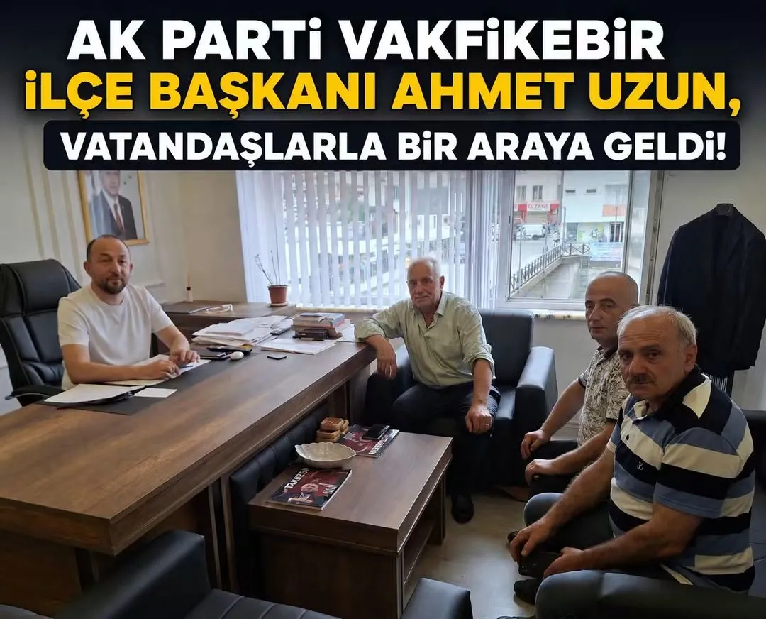 Başkan "UZUN" vatandaşlar ile bir araya geldi