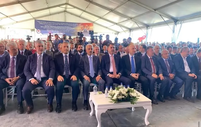 Uzunkum'da dev temel atma töreni - Fotoğraf Galerisi 2