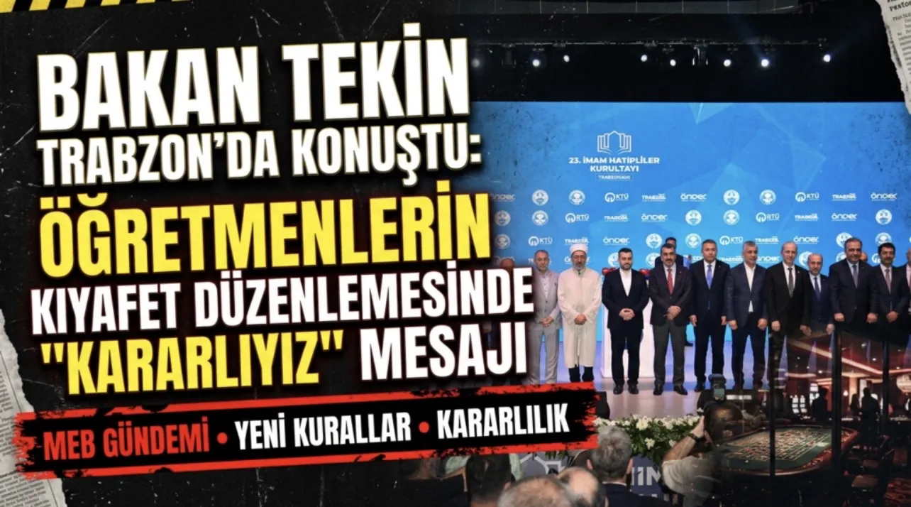 Milli Eğitim Bakanı Yusuf Tekin, Trabzon’dan seslendi - Fotoğraf Galerisi 4