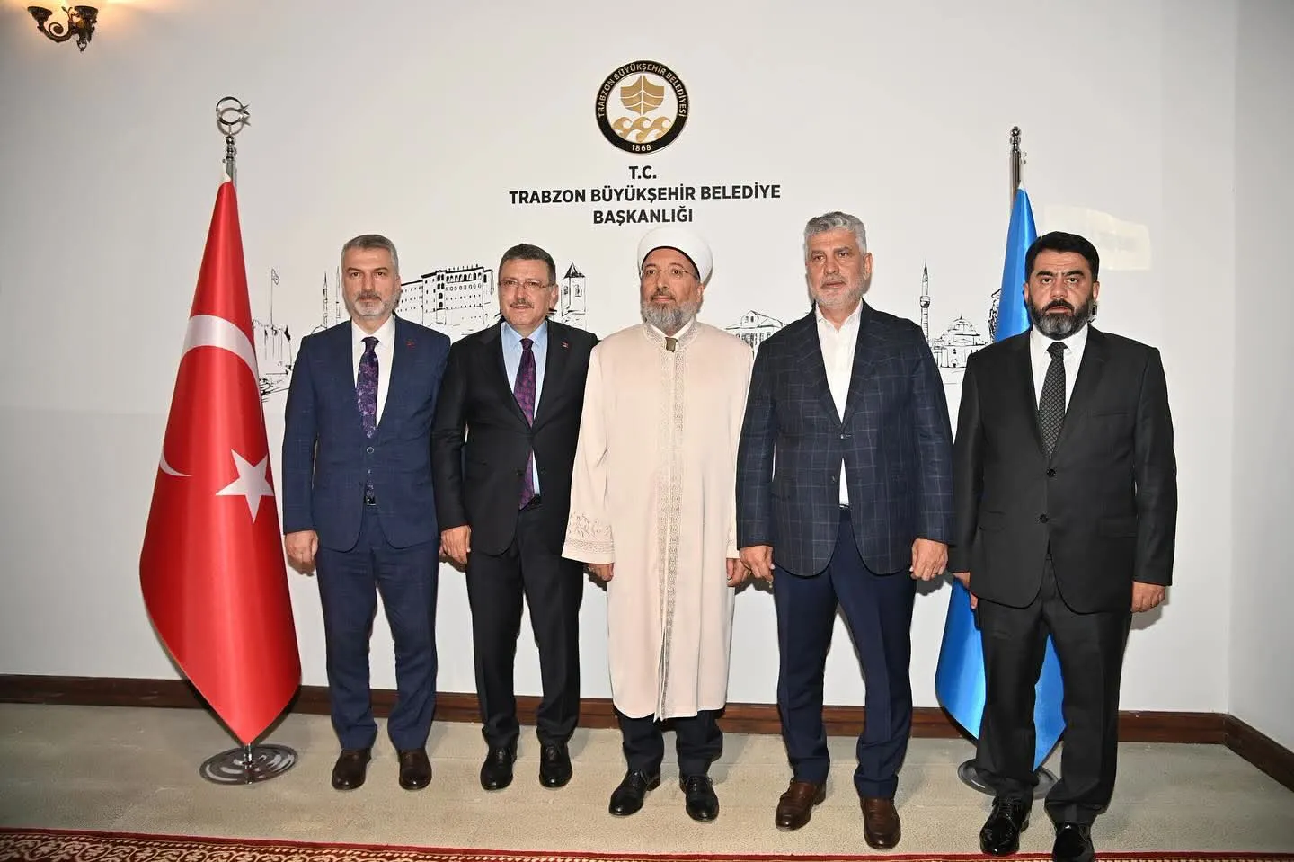 Diyanet işleri Başkanı Arpaguş'tan Trabzon Büyükşehir Belediyesi'ne ziyaret - Fotoğraf Galerisi 1